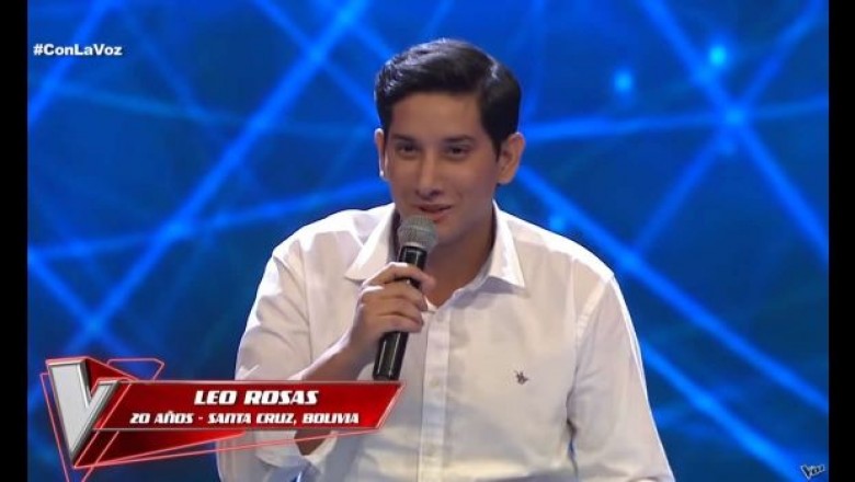 La Voz M&eacute;xico: El boliviano Leo Rosas ya est&aacute; en cuartos de final y necesita tu voto