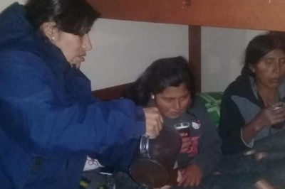 Nevada: La Guardia Municipal asisti&oacute; a viajeros y personas en situaci&oacute;n de calle 