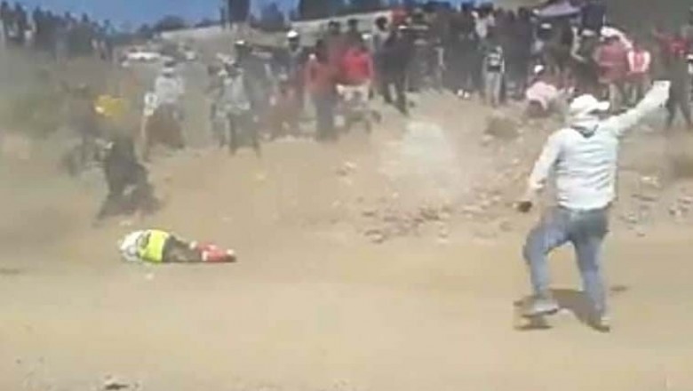 Fatal accidente en el motociclismo termina con la vida del competidor en Oruro