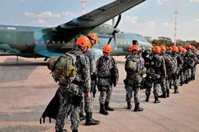 Las Fuerzas Armadas de Brasil empiezan a combatir los incendios en la Amazon&iacute;a