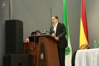 Ministro Arce expuso en Yacuiba Ley que humaniza el “Sistema Penal Boliviano”