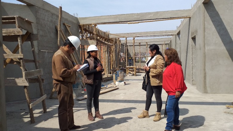 Construcción de la Casa de La Mujer en Yacuiba tiene un avance físico ...