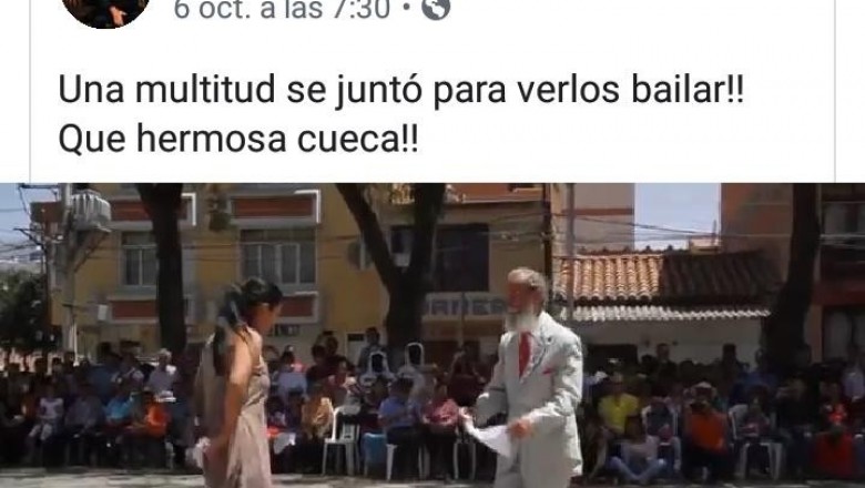  &ldquo;Don Firpo Romero&rdquo; se gana la atenci&oacute;n de Marcelo Tinelli por el baile de una cueca chapaca