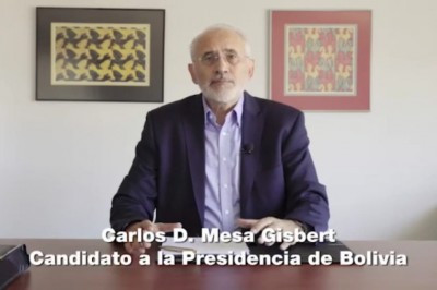 Mesa responde que si hay alguien que ha roto el orden constitucional se llama Evo Morales