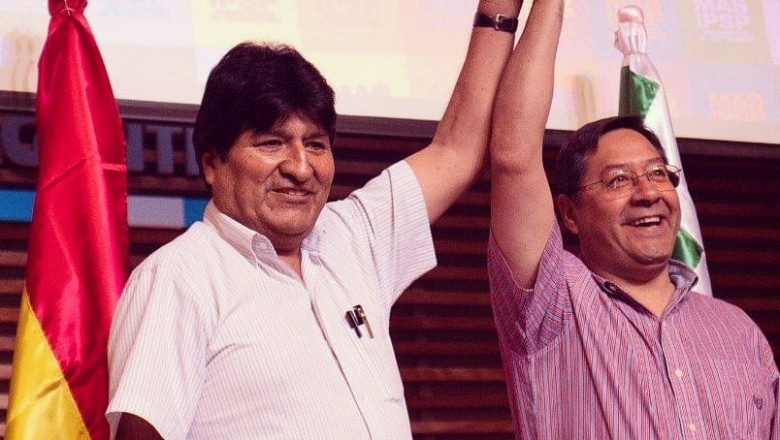  Evo sobre candidaturas en Bolivia: "A este paso, en primera vuelta vamos a ganar" 