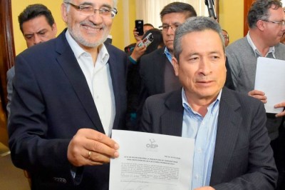 Desmienten rumor de que Pedraza declinó a su candidatura