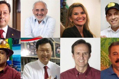 Ocho frentes inscribieron a sus candidatos ante el TSE