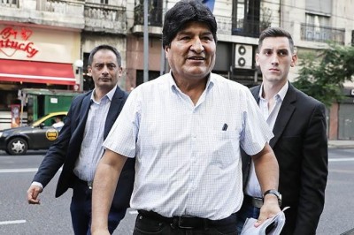 Evo deja Argentina y se va a Cuba 