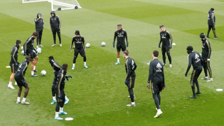 El Real Madrid de f&uacute;tbol y baloncesto, en cuarentena por un caso de coronavirus
