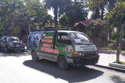 Gobernaci&oacute;n de Tarija dispone veh&iacute;culos que funcionar&aacute;n como Ambulancias Veterinarias para emergencias 