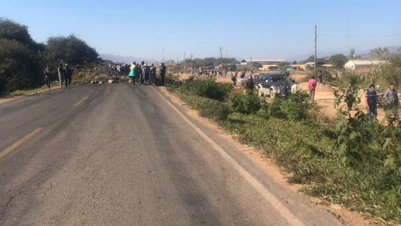 Ruta a los Valles cruce&ntilde;os est&aacute; desbloqueada tras operativo policial