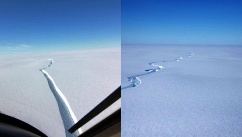 Iceberg del tama&ntilde;o de Londres se desprende