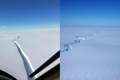 Iceberg del tamaño de Londres se desprende