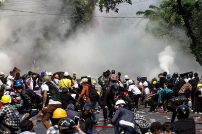 Myanmar: la violenta represión a las protestas contra el golpe de Estado deja decenas de manifestantes muertos