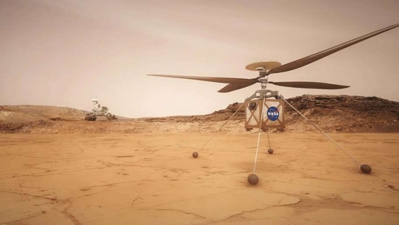 El Helic&oacute;ptero Ingenuity consigue volar con &eacute;xito en Marte, seg&uacute;n la NASA