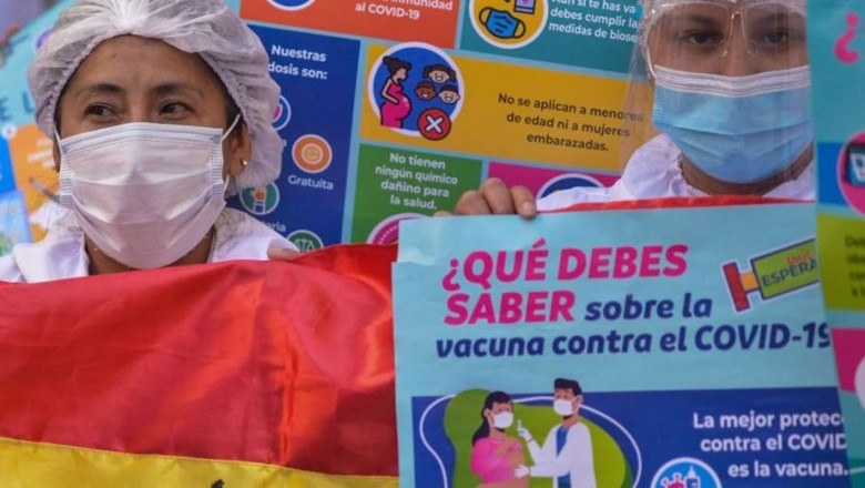 Bolivia roza los 300 mil casos de Covid-19