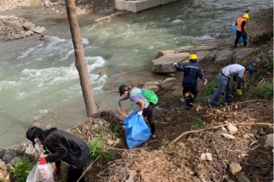 Limpieza del río Guadalquivir movilizó a cerca de 400 personas en Tarija