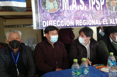 Machaca en El Alto niega ‘dedazo’ de Evo y critica el accionar de Copa