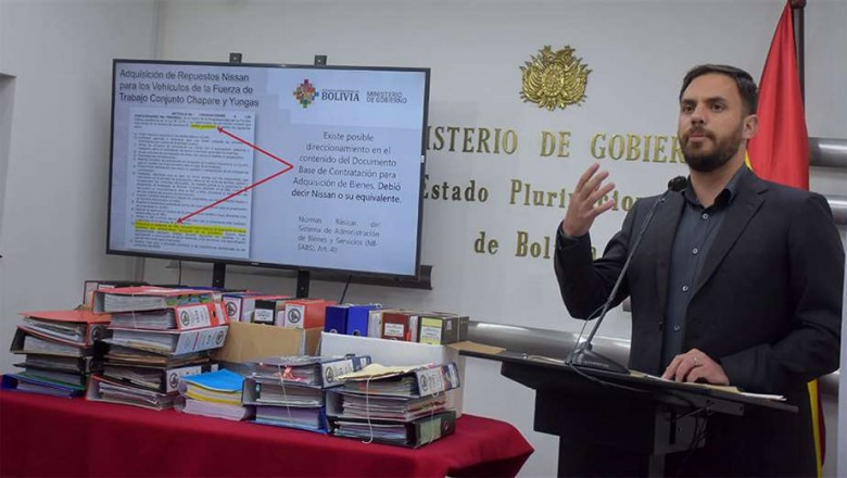 Gobierno procesa a Murillo y a 52 de sus colaboradores