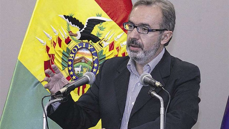 Jorge Richter: &ldquo;Evo, Lucho y David son referencias dentro el MAS, no habl&eacute; de un triunvirato&rdquo;