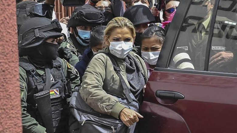 Expresidenta &Aacute;&ntilde;ez afirma que el MAS busca manterla en la c&aacute;rcel