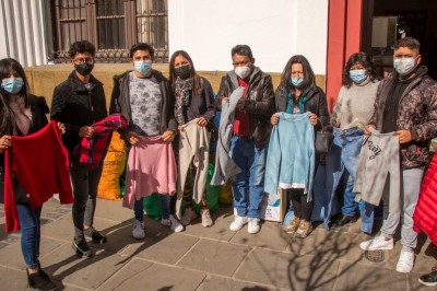 Gestión Social del Municipio inicia rastrillaje en la ciudad para entrega de ropa abrigada a favor de las familias necesitadas