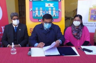 Alcalde de Sucre anuncia obligatoriedad de carnet de vacunación para actividades comerciales