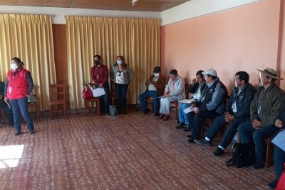 Sedeges y Cáritas Bolivia capacitan a adultos mayores