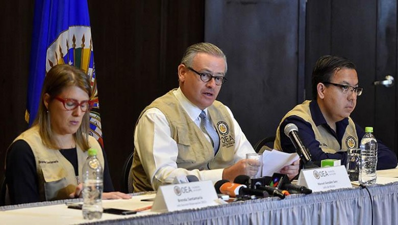 OEA califica las elecciones de 2019 como una &ldquo;verg&uuml;enza hemisf&eacute;rica&rdquo;