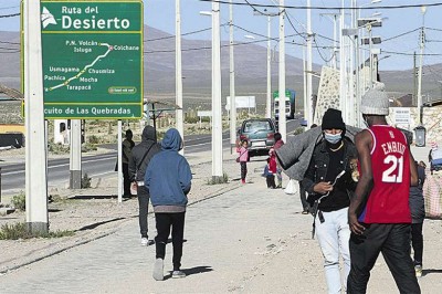 En la frontera con Chile no solo hay chutos, también trata y muerte de personas
