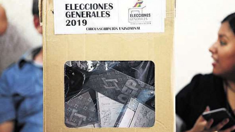 Inician revisi&oacute;n de actas electorales de 2019