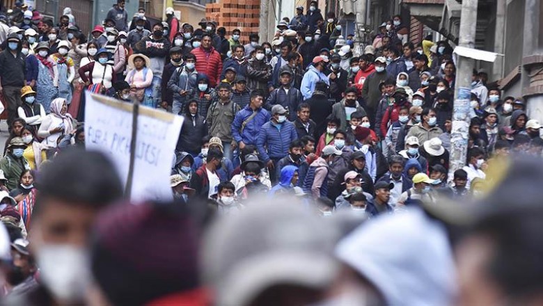 Adepcoca se moviliza y denuncia que el Gobierno busca intimidar