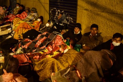 Permanece vigilia de víctimas y familiares de masacres 2019, hay acuerdo para dialogar