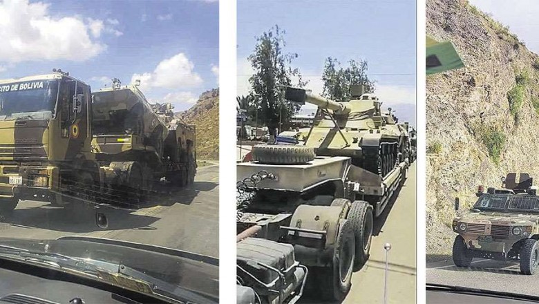 El Ej&eacute;rcito env&iacute;a tanques a todo el pa&iacute;s para in&eacute;dito desfile militar