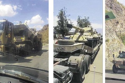 El Ejército envía tanques a todo el país para inédito desfile militar