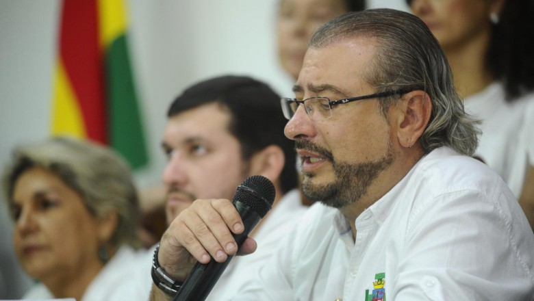 C&iacute;vico Calvo habla de &lsquo;tumbar al Gobierno&rsquo; y que sectores como mineros se alejan del oficialismo