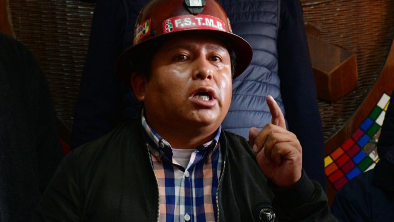 Campesinos acusan a Huarachi de prorrogarse en la COB, de pactar con &Aacute;&ntilde;ez y de pedir la renuncia de Morales