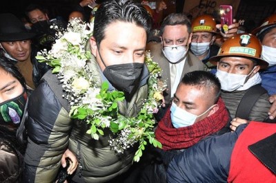 Juez da detención domiciliaria e impone restricciones a Quispe