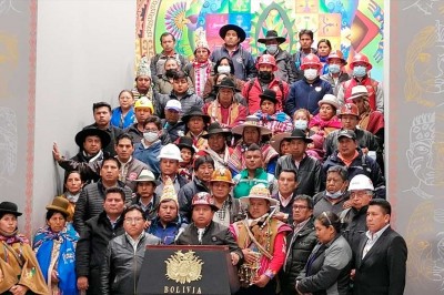 Tras reunión con Arce, el Pacto de Unidad afirma que no permitirá ‘más desestabilizaciones’ ante protestas
