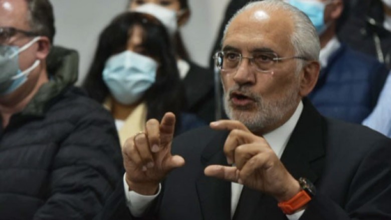 Lima le dice a Mesa que pasa &lsquo;gran verg&uuml;enza&rsquo; al pedir anulaci&oacute;n de la sentencia contra &Aacute;&ntilde;ez