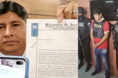 Diputado Cuéllar revela carta en que supuestamente el MAS agradece a un ‘narco’ por aportes económicos