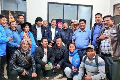 Arce, Choquehuanca, Morales y García se reúnen y aseguran la unidad del oficialismo
