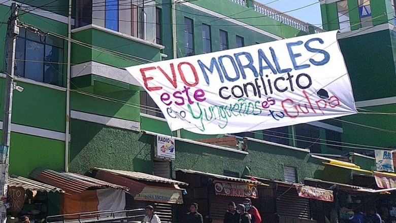 Evo rechaza que lo involucren en el conflicto de cocaleros yungue&ntilde;os: &lsquo;nunca vamos a provocar la divisi&oacute;n&rsquo;