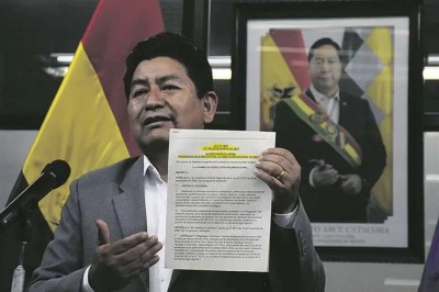 El MAS acusa a ejecutivos de ABC de recibir Bs 18,6 millones para adjudicar obra