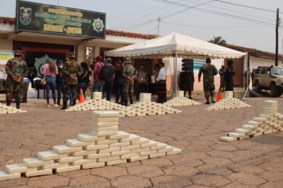 En Beni se incautan 337 kilogramos de cocaína