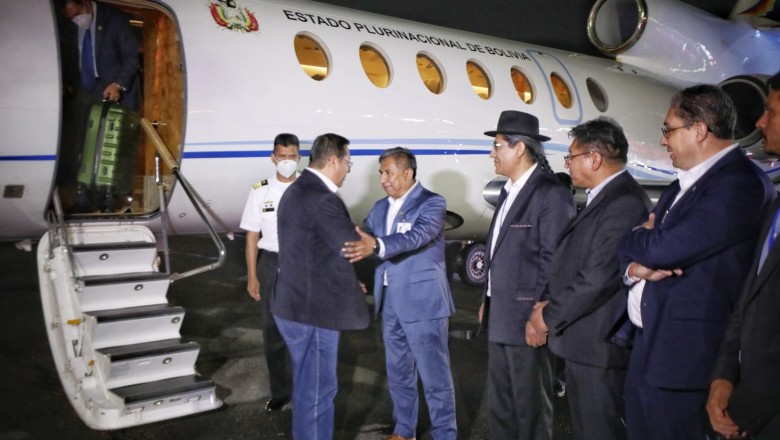 Arce llega a EEUU para la sesi&oacute;n de la ONU y reunirse con tres presidentes