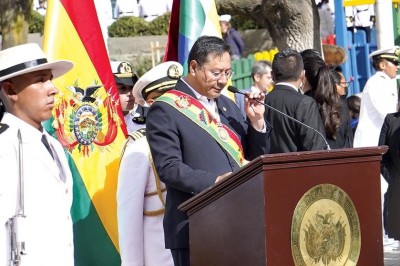 Arce propone “sanar heridas” a Chile y hablar sobre el mar y litio