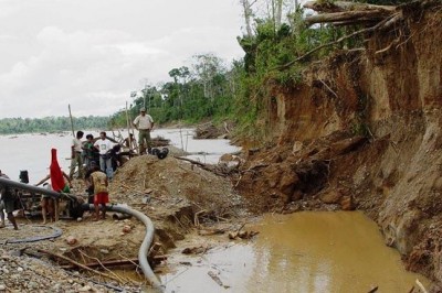 Campesinos en Pando piden parar la minería