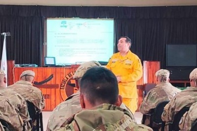 EN LA ESCONBOL, LA ALCALDÍA CONTINÚA CON EL CRONOGRAMA DE FORMACIÓN Y CAPACITACIÓN DE BOMBEROS FORESTALES 