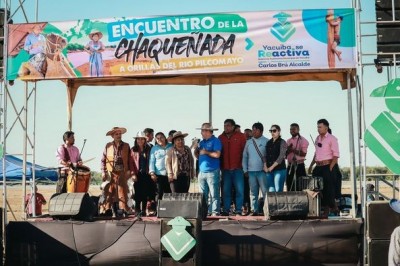 ÉXITO TOTAL: POR PRIMERA VEZ A ORILLAS DEL PILCOMAYO SE VIVIÓ EL PRIMER ENCUENTRO DE LA CHAQUEÑADA DE INVIERNO INAUGURADO POR EL ALCALDE CARLOS BRÚ 